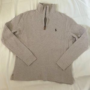 RALPH LAUREN POLO QUARTER ZIP COTTON